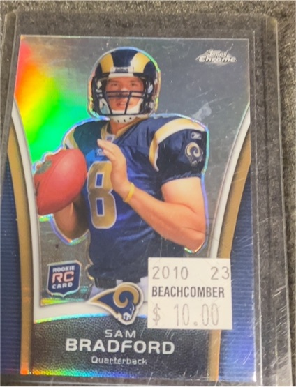 2010 Topps Chrome #TMB-1 Sam Bradford Rookie Card — front