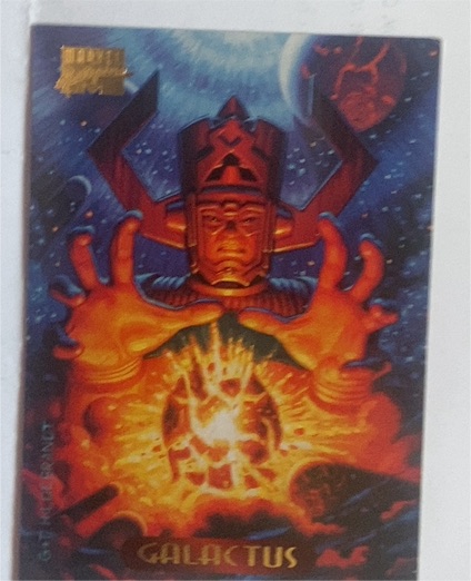 1994 Fleer Marvel Masterpieces #40 Galactus — front