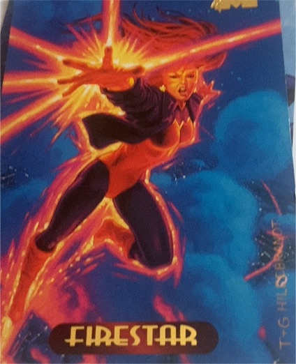 1994 Fleer Marvel Masterpieces #38 Firestar — front