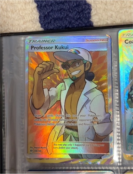 2017 The Pokémon Company Sun & Moon #148 Professor Kukui Full Art Ultra Rare — front