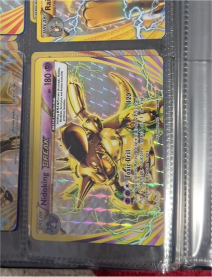 2016 Pokémon TCG XY Evolutions #46 Nidoking BREAK — front
