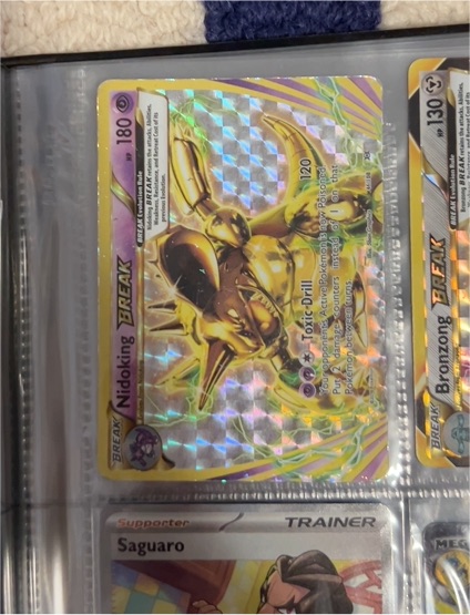 2016 Pokémon XY Evolutions #46 Nidoking BREAK — front