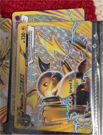 Pokémon TCG 2015 Breakthrough #50 Raichu BREAK — front