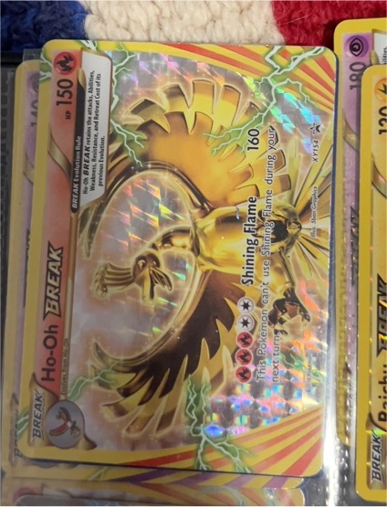 Pokémon Ho-Oh BREAK XY154 — front