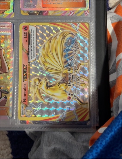 2016 Pokémon XY Evolutions #16 Ninetales BREAK — front