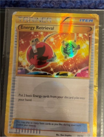 2015 Pokémon XY Ancient Origins #99 Energy Retrieval — front
