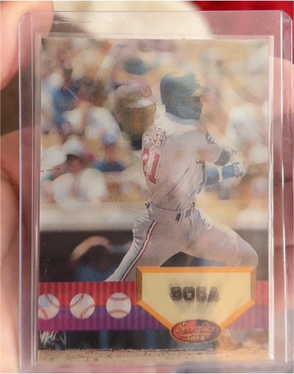 1994 Pinnacle Sportflics 2000 #81 Sammy Sosa — front