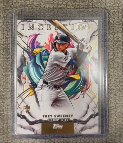 2025 Topps Inception #40 Trey Sweeney — front