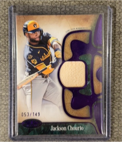 2026 Topps Tier One #T1R-JCH Jackson Chourio — front