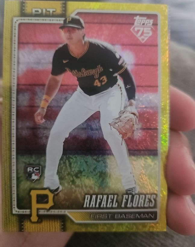 2026 Topps Series 2 #623 Rafael Flores — front