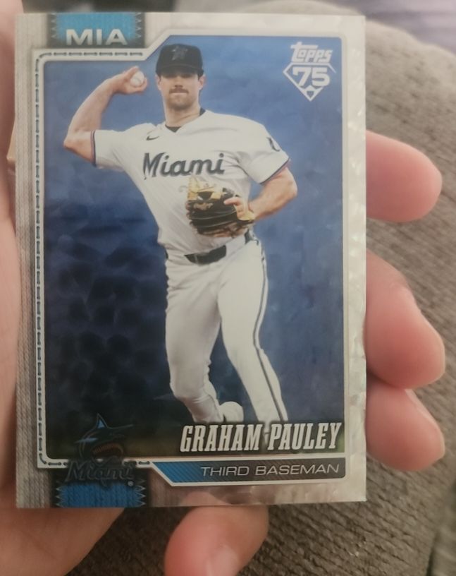 2026 Topps Series 2 #434 Graham Pauley — front