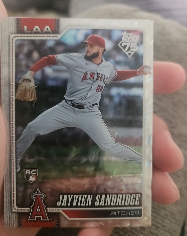 2026 Topps Series 2 #511 Jayvien Sandridge — front
