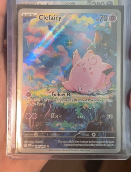2023 Pokémon Perfect Order #094 Clefairy — front