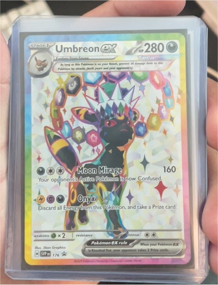 2023 Pokémon SV Black Star Promos #176 Umbreon ex — front