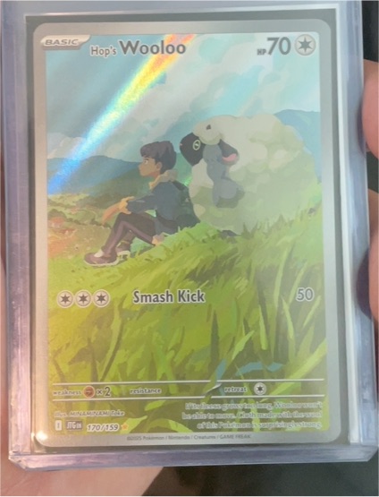 2025 Pokémon #170 Hop's Wooloo — front