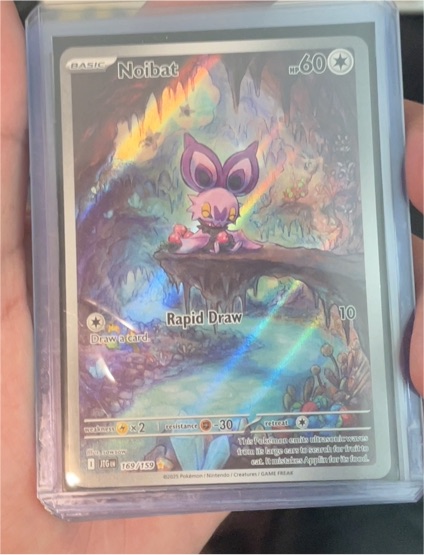 2021 Pokémon SV09 Journey Together #169 Noibat — front
