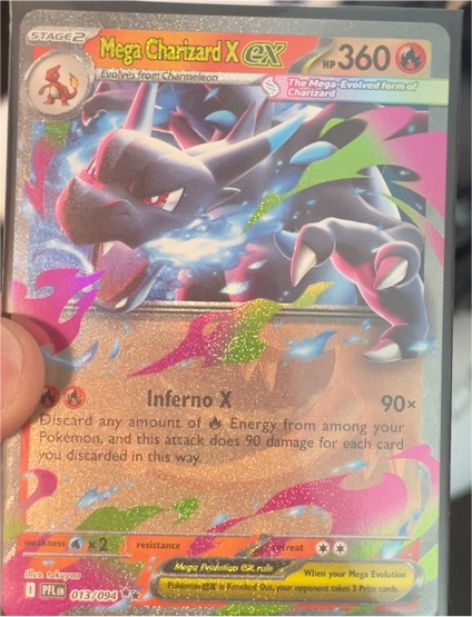 Mega Charizard X ex 013/094 — front