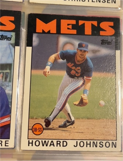 1986 Topps #751 Howard Johnson — front