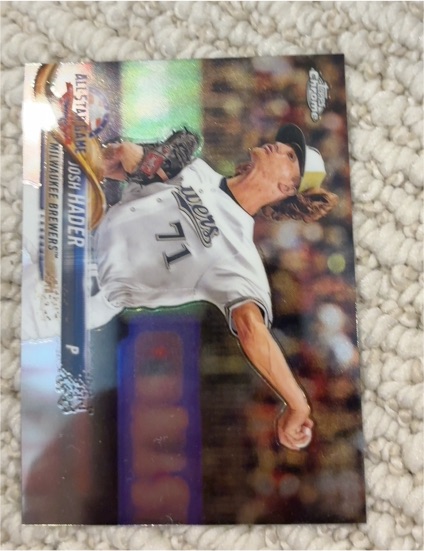 2018 Topps Chrome Update #HMT79 Josh Hader — front