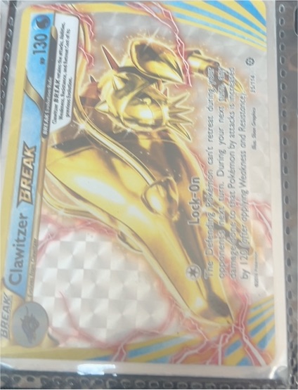 2016 Pokémon TCG Steam Siege #35 Clawitzer BREAK — front