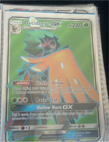 Decidueye GX SM37 — front