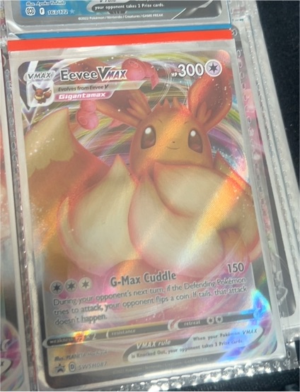 2021 Pokémon SWSH #SWSH087 Eevee VMAX — front
