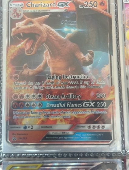 2019 Pokémon SM195 Charizard GX Detective Pikachu Promo — front