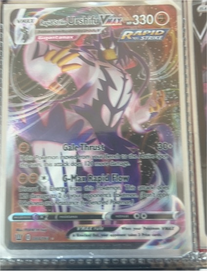 2022 Pokémon TCG Battle Styles #088 Rapid Strike Urshifu VMAX — front