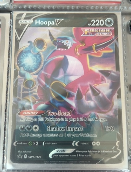 Hoopa V SWSH176 Sword & Shield Promo — front
