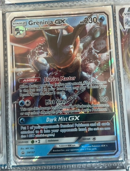 2019 Pokémon SM197 Greninja GX — front