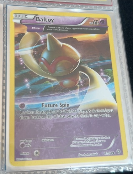 2015 Pokémon XY Ancient Origins #32 Baltoy — front