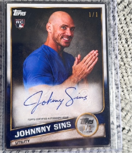 2023 Topps #Johnny Sins — front