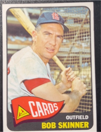 1965 Topps #591 Bob Skinner — front