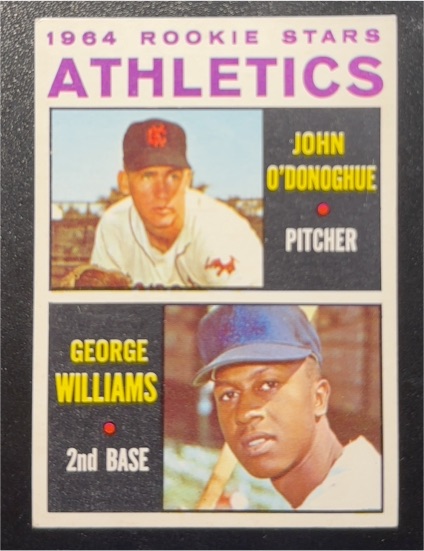 1964 Topps #388 Athletics Rookie Stars John O'Donoghue / George Williams — front