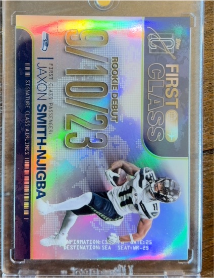 2025 Topps Signature Class First Class #FC-14 Jaxon Smith-Njigba — front