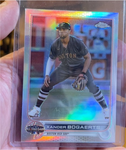 2022 Topps Chrome Update #ASGC-21 Xander Bogaerts All-Star Game — front