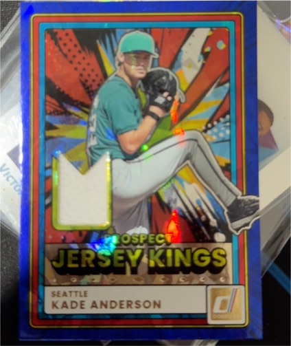 2026 Donruss Prospect Jersey Kings #PJK-KA Kade Anderson — front