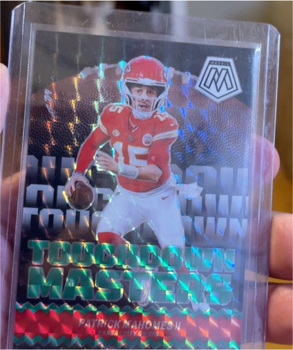 2024 Panini Mosaic Touchdown Masters #TM-PMS Patrick Mahomes II — front