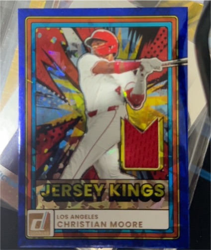 2026 Panini Donruss Jersey Kings #JK-CM Christian Moore — front
