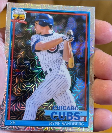 2026 Topps Series 1 Silver Pack Mojo #91C-99 Ryne Sandberg — front