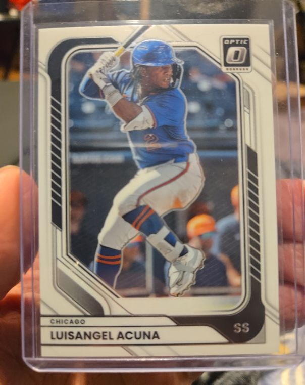 2026 Donruss Optic #8 Luisangel Acuna — front
