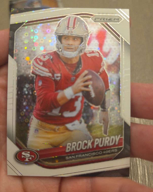 2025 Panini Prizm #255 Brock Purdy — front