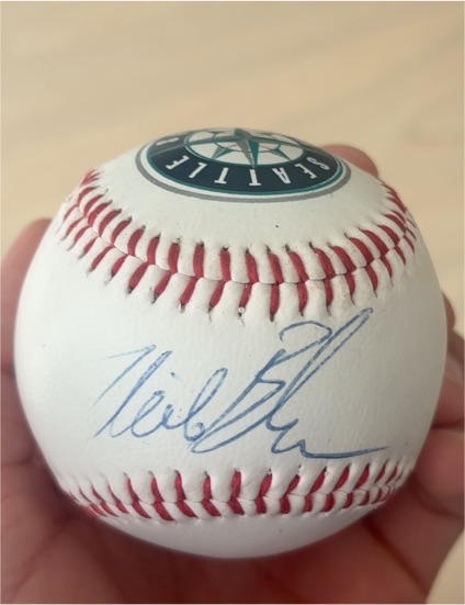Neil Allen Signed Seattle Mariners Baseball — front