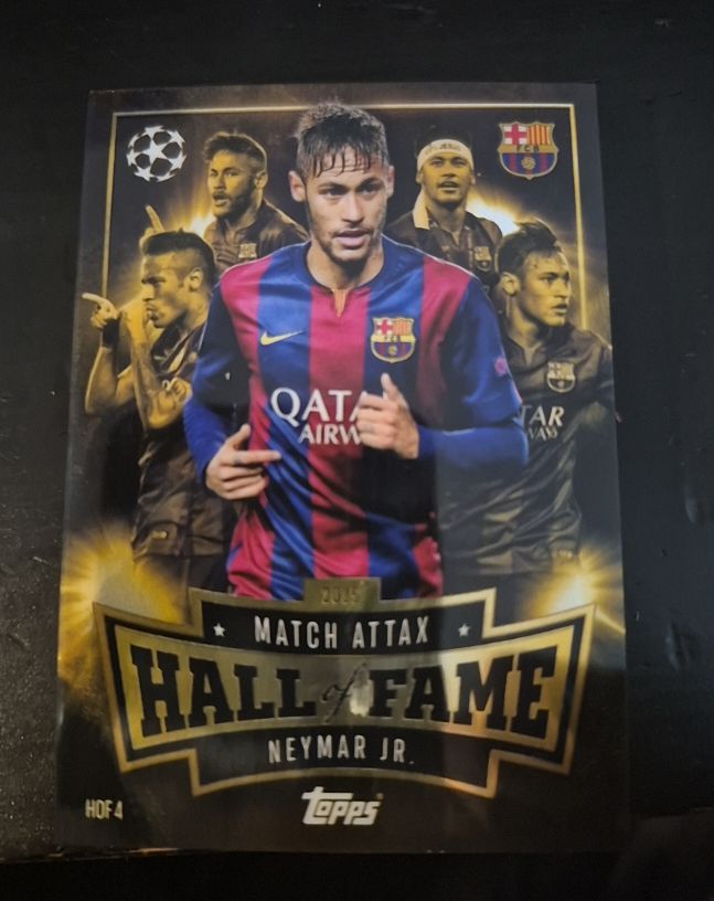 2024 Topps Match Attax Hall of Fame #HOF4 Neymar Jr. — front