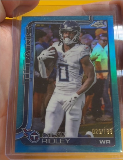 2025 Topps Chrome #291 Calvin Ridley — front