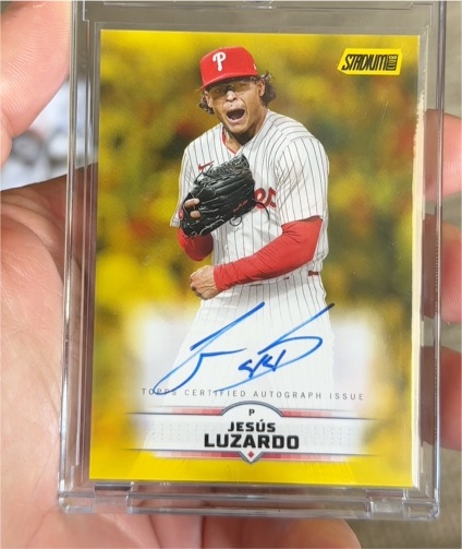 2025 Topps Stadium Club #SCBA-JLU Jesus Luzardo — front