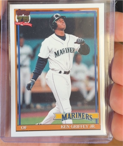 1991 Topps #T91-45 Ken Griffey Jr. — front