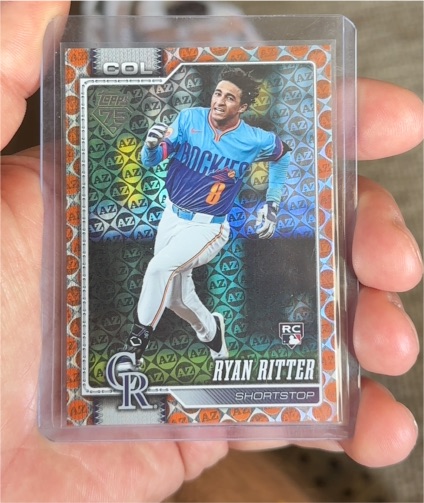 2026 Topps Series 1 #18 Ryan Ritter — front