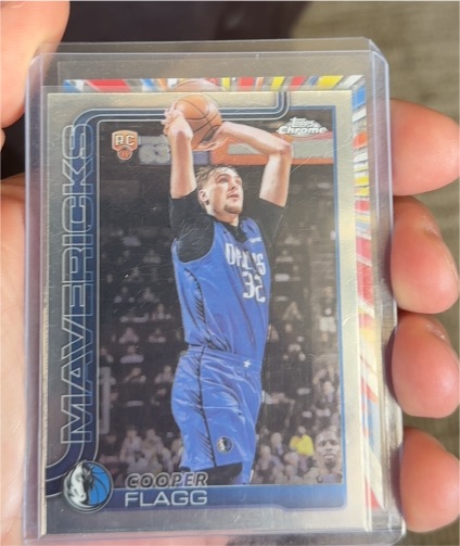 2025-26 Topps Chrome #251 Cooper Flagg — front