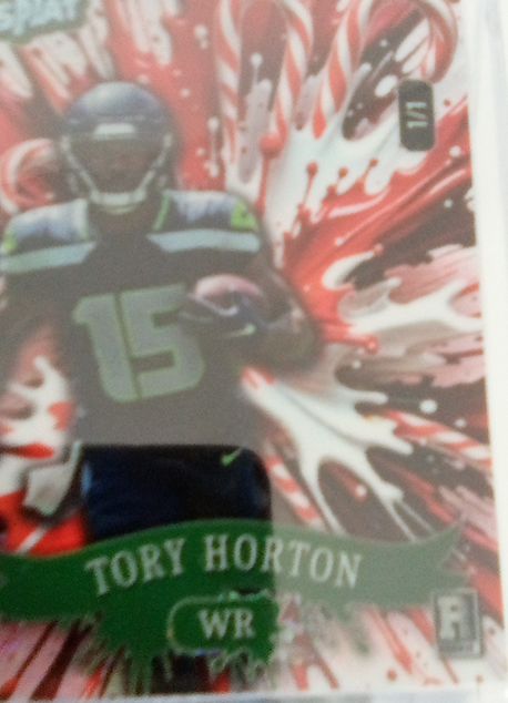 2025 Wild Card Splat Holiday #SCFSNE1-TH Tory Horton Rookie — front